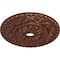 Ekena Millwork Vaduz Ceiling Medallion (Fits Canopies up to 3 1/2"), 23 1/2"OD x 3 1/2"ID x 2 1/8"P, Copper Penny CM23VACPS - alternate 2